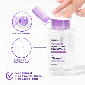 Facetology Triple Care Hydra Cleanse Micellar Water 300 ML