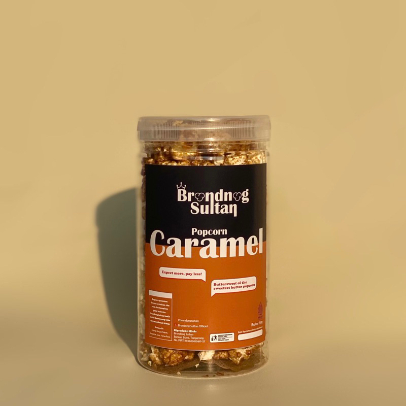 Jual [New Packaging] Popcorn Rasa Karamel/ Jagung Popcorn Caramel Snack ...