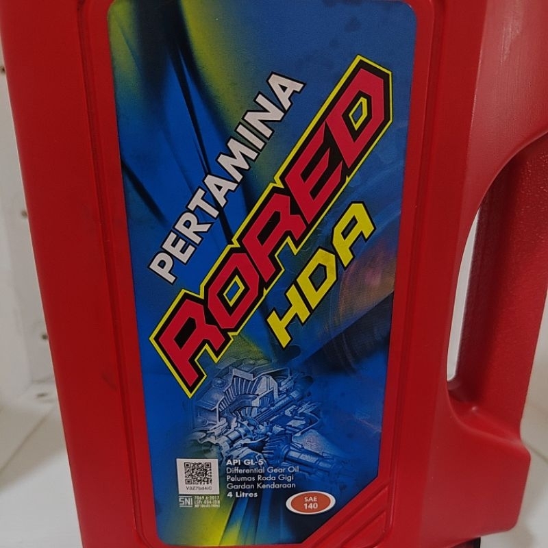 Jual OLI MESIN PERTAMINA RORED HDA 140 4L | Shopee Indonesia