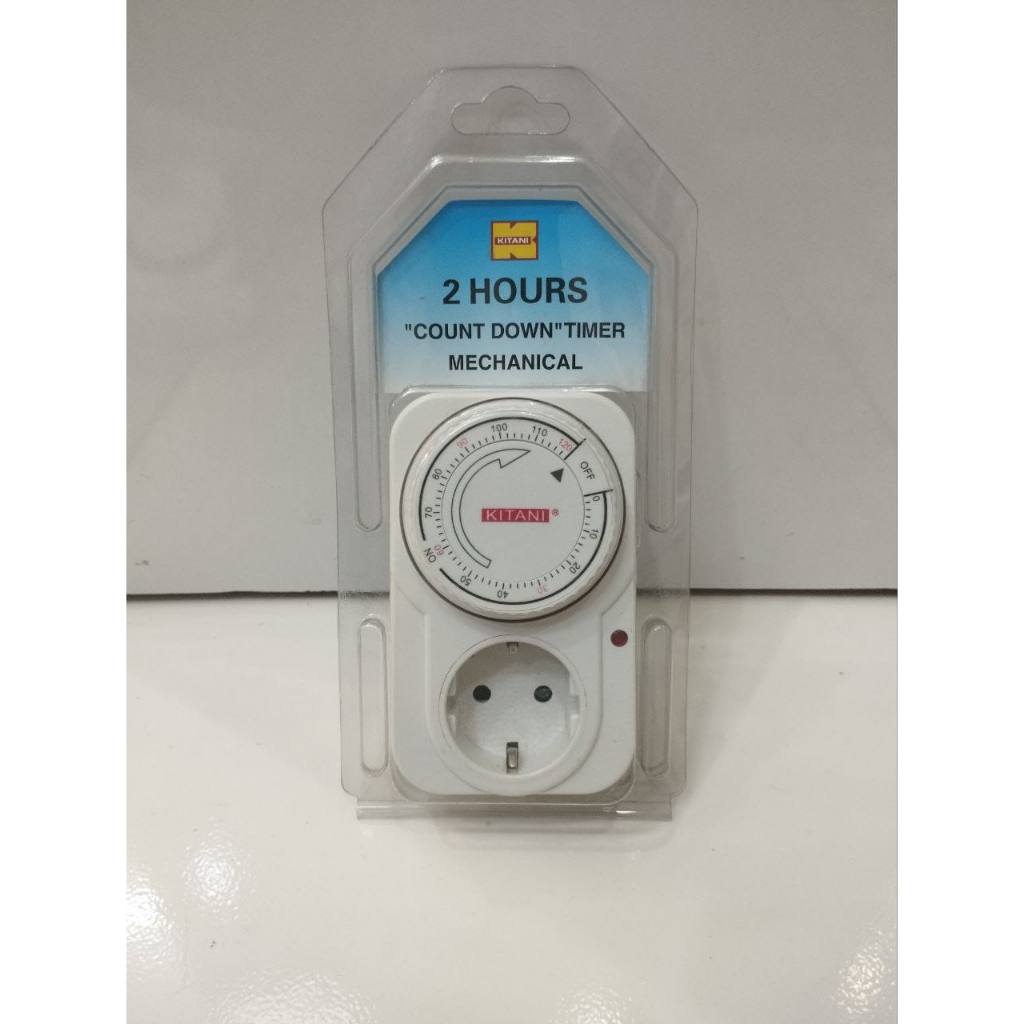 Jual Stop Kontak Timer manual 2 Jam dan 24 Jam Kitani | Shopee Indonesia