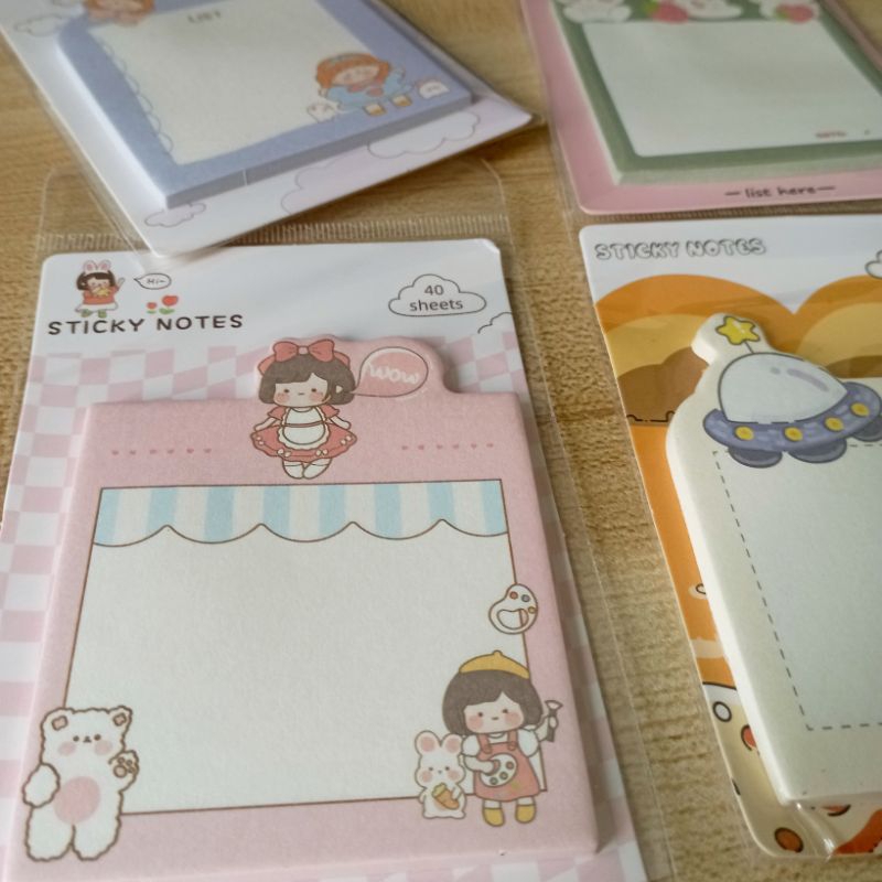 Jual Sticky Note Kartun Lucu 40 lembar | Shopee Indonesia