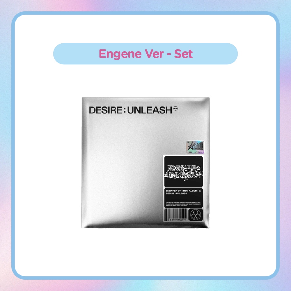Jual ENHYPEN DESIRE: UNLEASH OFFICIAL ALBUM [PRE ORDER - DP