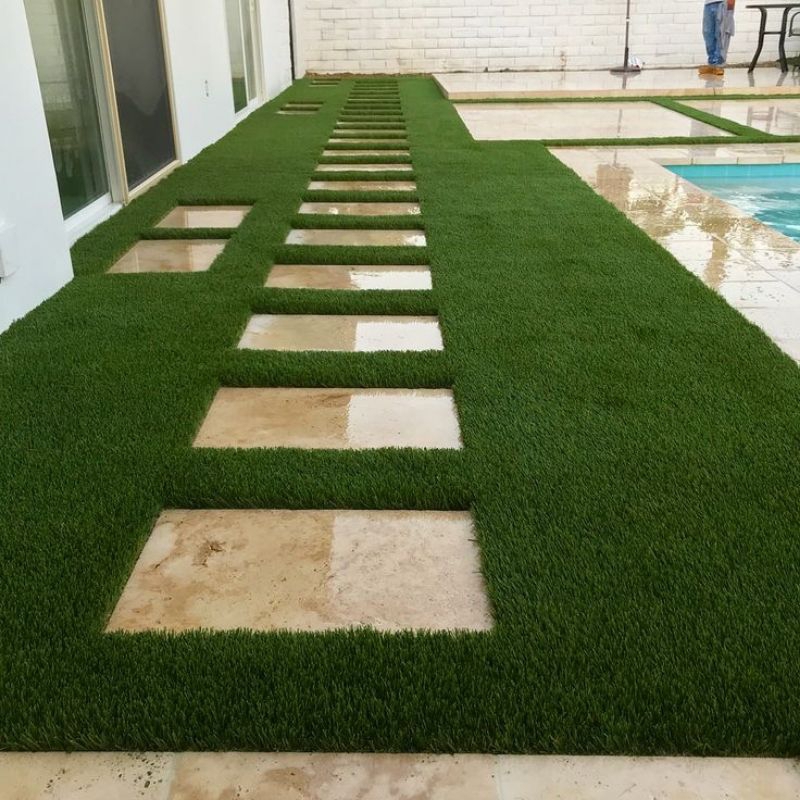 Jual Karpet Rumput Sintetis Estetik Dekorasi Balkon Rooftop Taman ...