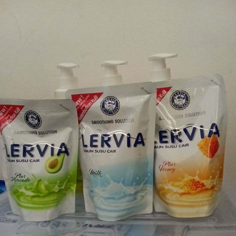 Jual Lervia Sabun Susu 400ml | Shopee Indonesia