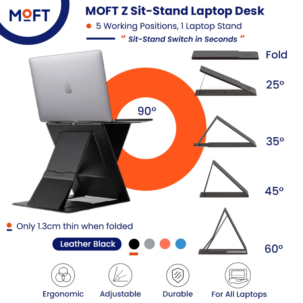 Jual MOFT Z Sit Stand Laptop Desk | Shopee Indonesia