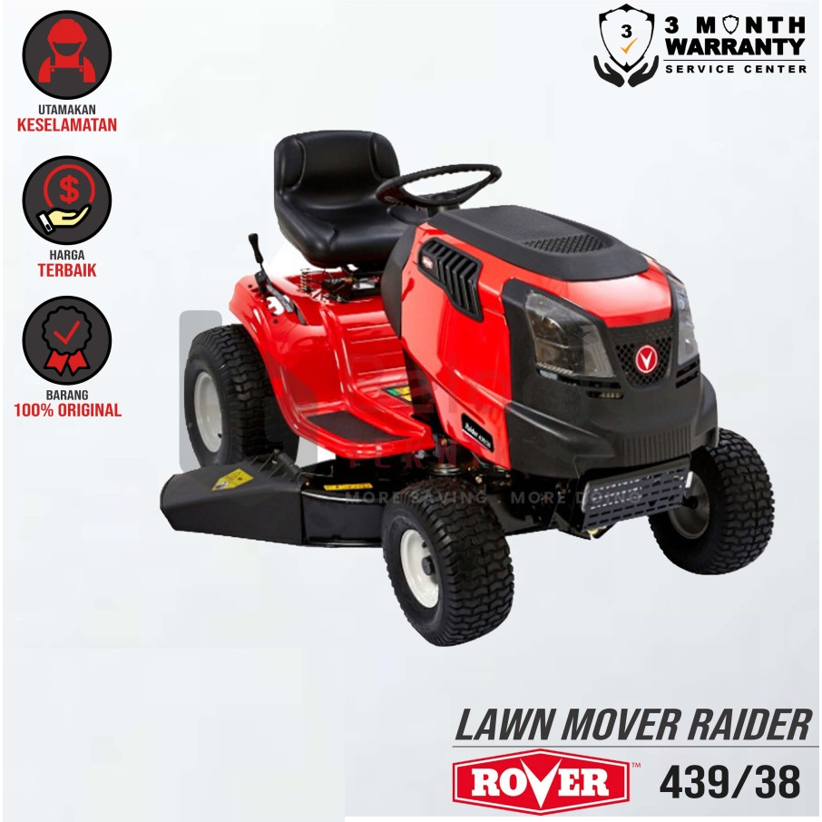 Jual Rover Mesin Potong Rumput Mobil 38 Inch Lawn Mover Raider 439 439/ ...