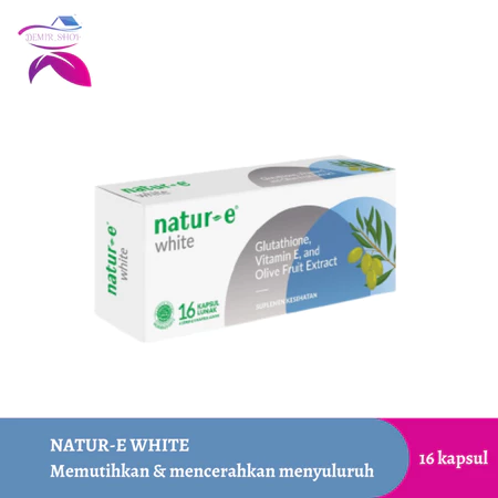 Natur E White 16 Kapsul 
