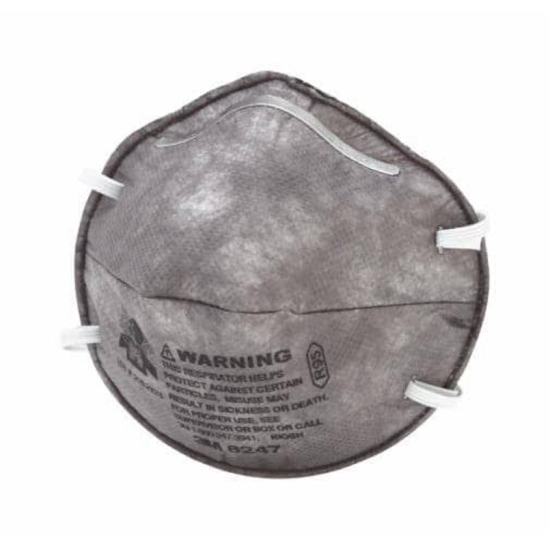Jual PROMO MURAH !! MASKER 3 M 8247 NIOSH R95 RESPIRATOR CARBON ...