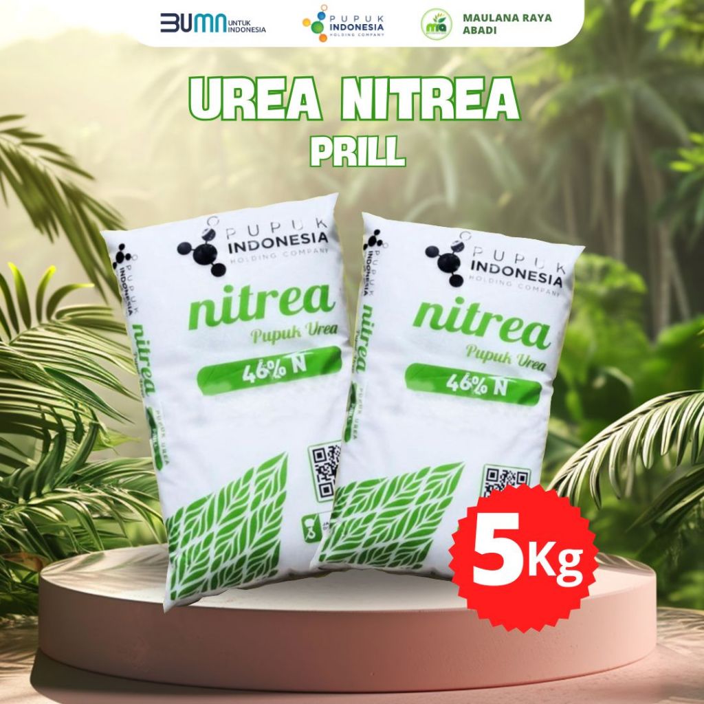 Jual Pupuk UREA NITREA PRILL | Kemasan 5KG | Original Pabrik | Maulana ...