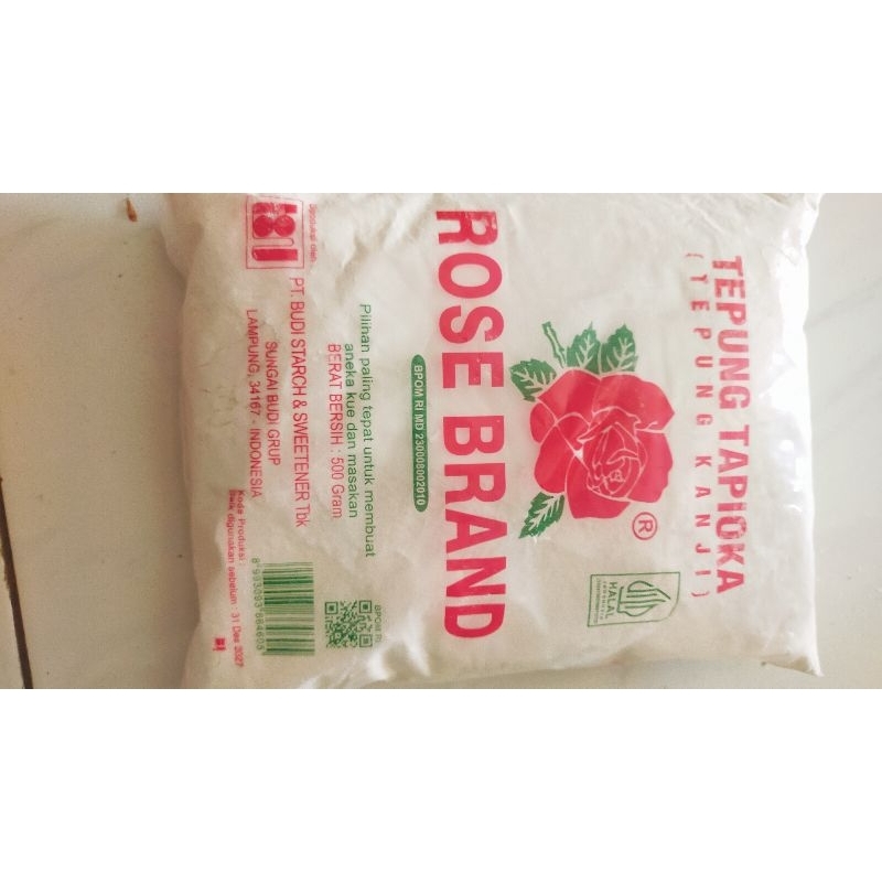 Jual Tepung tapioka rose brand 500gr | Shopee Indonesia