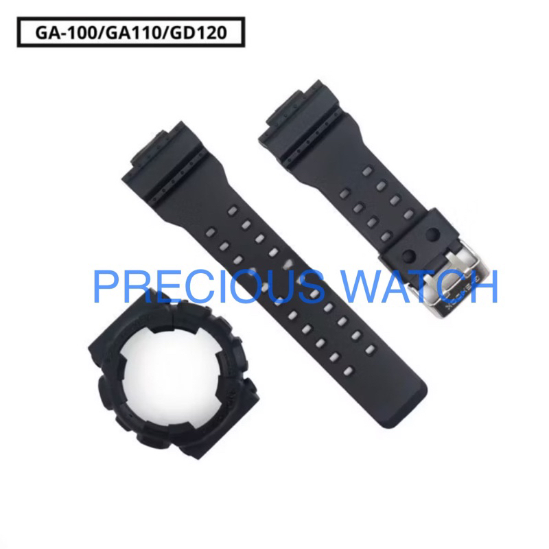 Jual TALI RUBBER BAND BEZEL STRAP CASE CASIO G-SHOCK GA100 GA110 GD100 ...