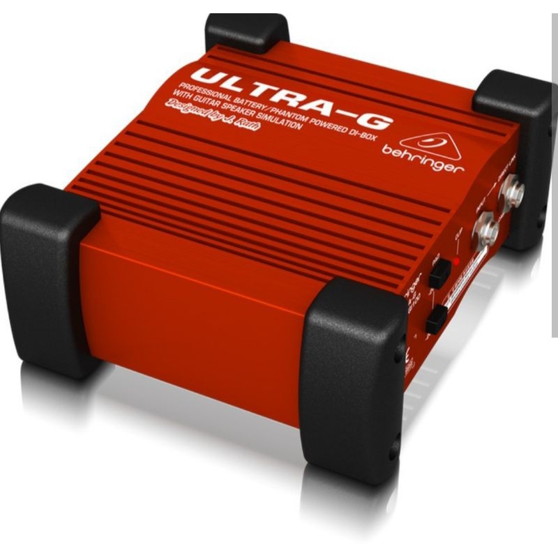 Ultra-G GI100 | Behringer | Caja directa de guitarra activa de 1 canal