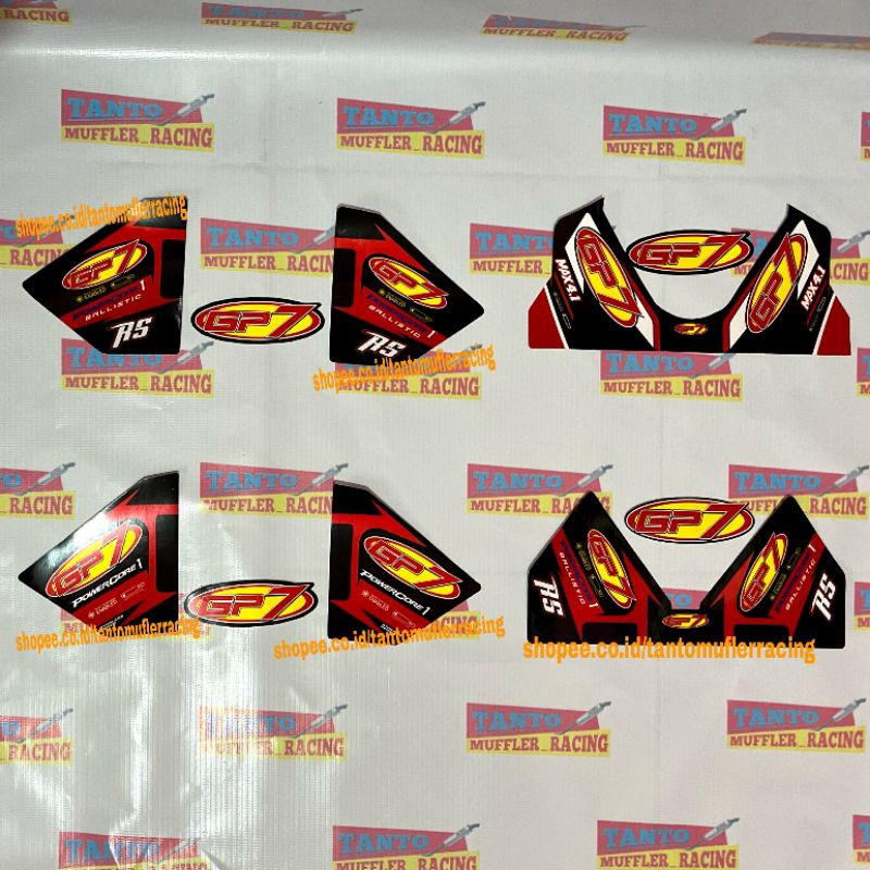 Jual STIKER KNALPOT STICKER VIRAL KNALPOT GP7 POWERCORE GP7 BALISTIC ...