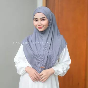 Kalisha X Mima Vanya Instan Bergo Rayon Viscose Size L