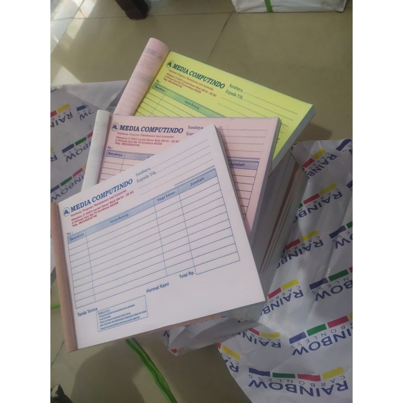Jual CETAK NOTA CUSTOM RANGKAP 2 (2PLY) | Shopee Indonesia