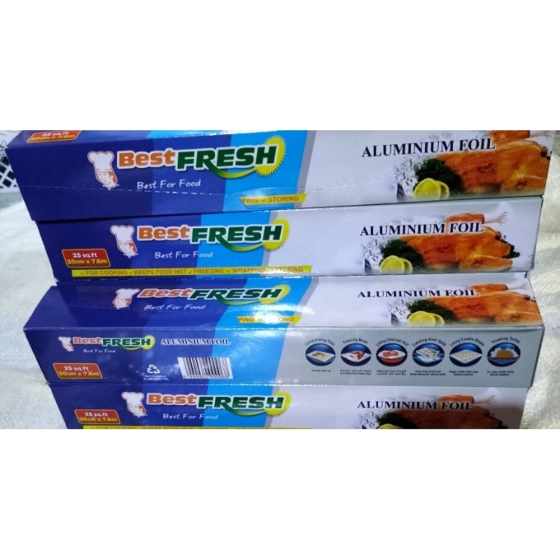 Jual best fresh aluminium foil uk 30cm x 7,6cm | Shopee Indonesia