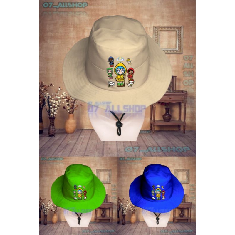 Jual Topi Bucket Hat Rimba Hutan Hiking Gunung LUCE AND FRIENDS ...