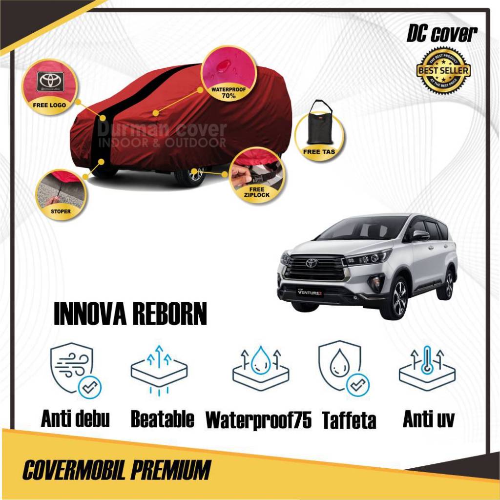 Jual Cover mobil reborn Sarung mobil innova reborn Selimut mobil inova ...