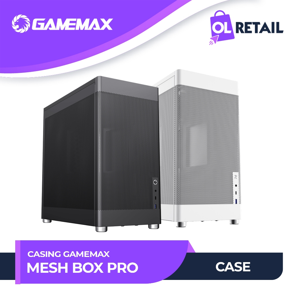 Jual Casing PC Gamemax Mesh Box Pro ATX Gaming Case | Shopee Indonesia