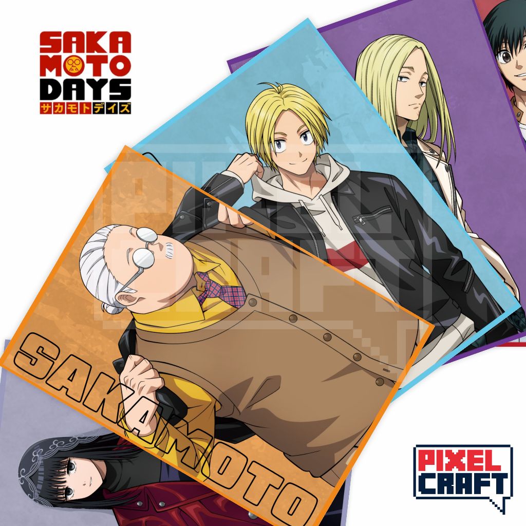 Jual Poster Dinding Karakter Anime SAKAMOTO DAYS (Riders Ver.) Size ...