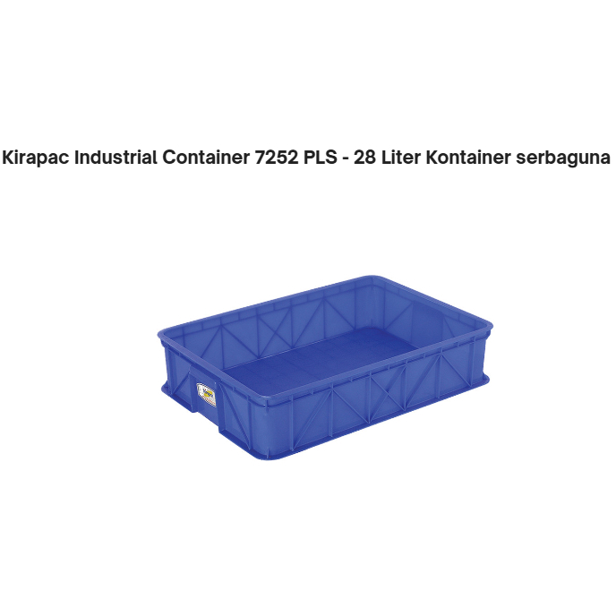 Jual Kirapac - Keranjang Container Industri warna biru | Shopee Indonesia