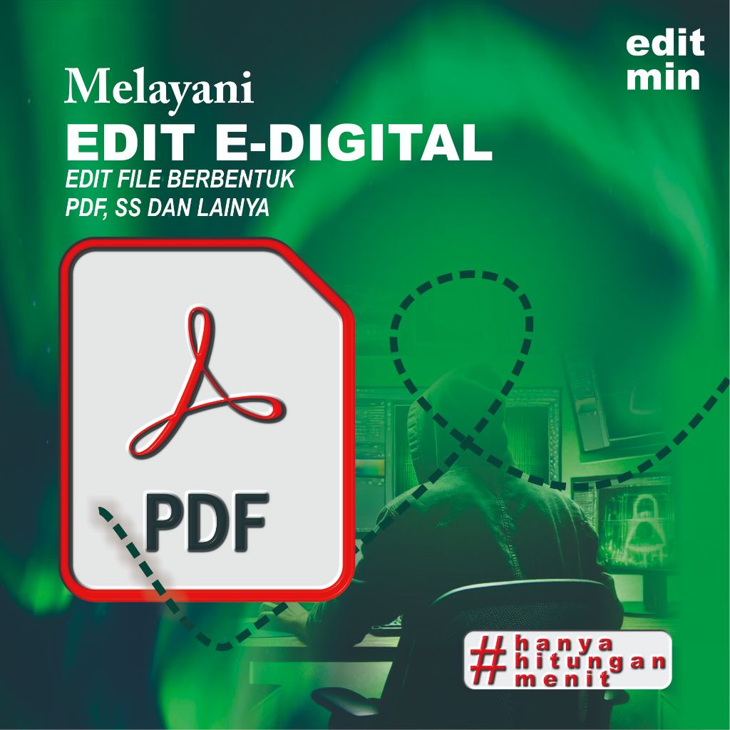 Jual EDIT PDF, FOTO, SS. CONVERT FILE PDF, WORD dan file lainya KE APA ...