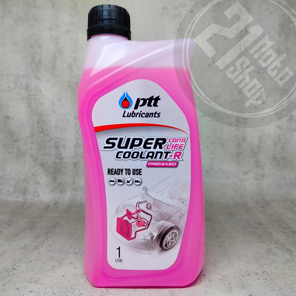 Jual PTT Lubricants Super Long Life Coolant-R Premixed 1 L Air Radiator ...