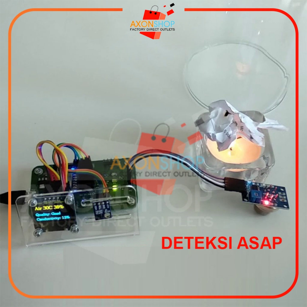 Jual AXON Module MQ135 Sensor Deteksi Gas Air Quality Detection ...