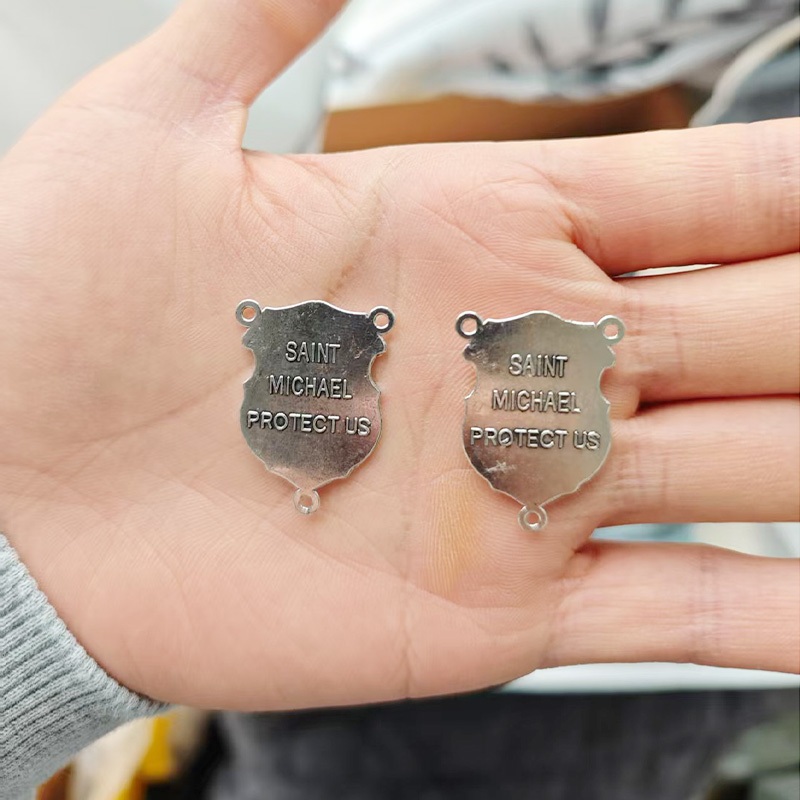 10-Pack Kalung Segitiga Pelindung Malaikat Agung Saint Michael