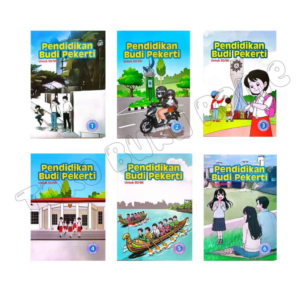 Jual BUKU PENDIDIKAN BUDI PEKERTI KURIKULUM MERDEKA UNTUK SD/MI ...