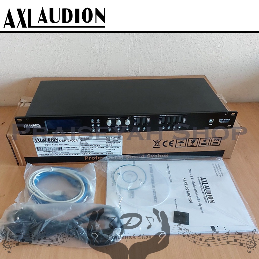 Jual AXL Audion DSP Digital Audio Processor 2 In 4 Out Speaker ...