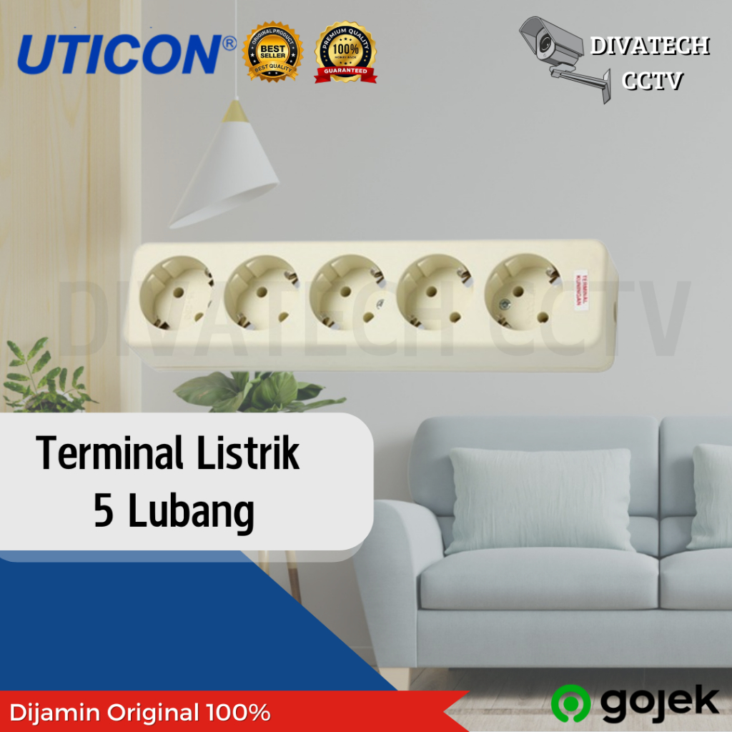 Jual Terminal Listrik UTICON 5 Lubang | Shopee Indonesia