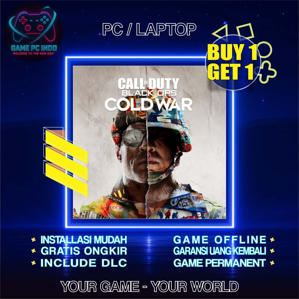 Jual Call of Duty Black Ops Cold War PC / Game COD Cold WAR PC - Laptop ...