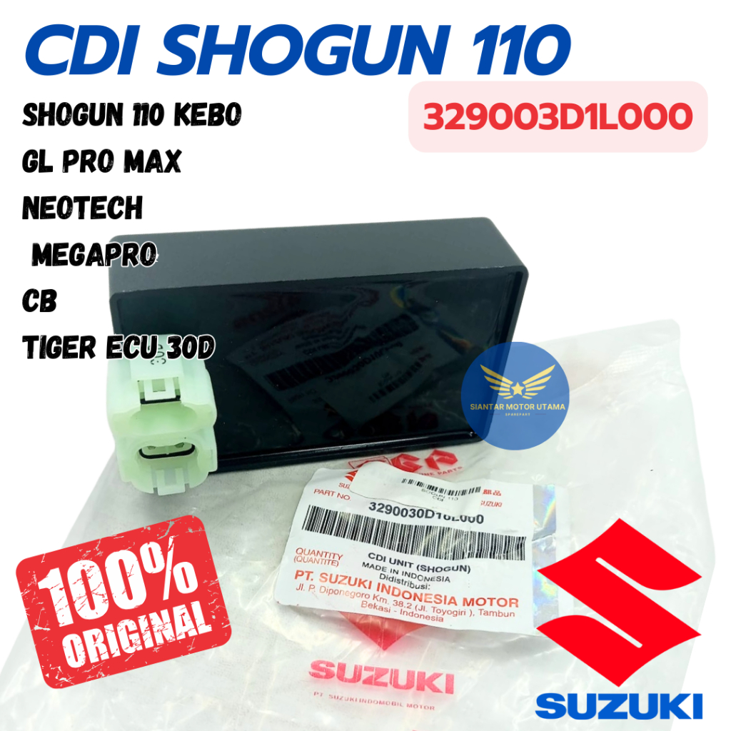 Jual 329003D1L000 CDI SHOGUN ORIGINAL SHOGUN 110, GL PRO MAX, NEOTECH ...