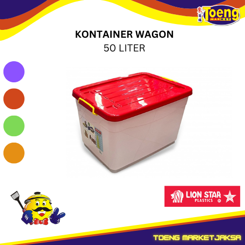 Jual Kotak Penyimpanan Dengan Tututp - Kontainer Roda - WAGON CONTAINER ...