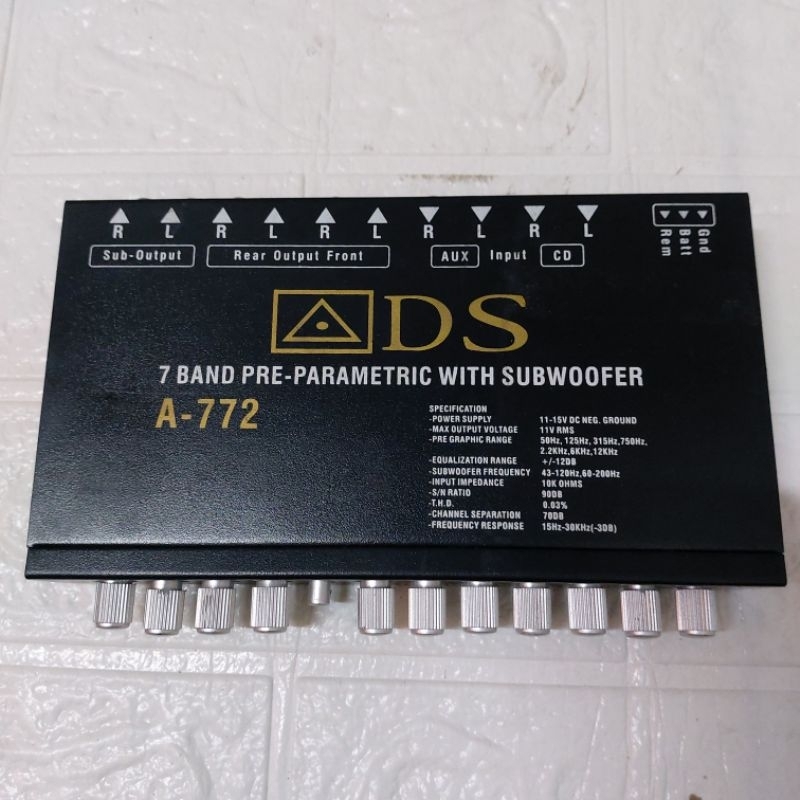 Jual Pream Parametrik ADS Equalizer Pream (bekas) | Shopee Indonesia