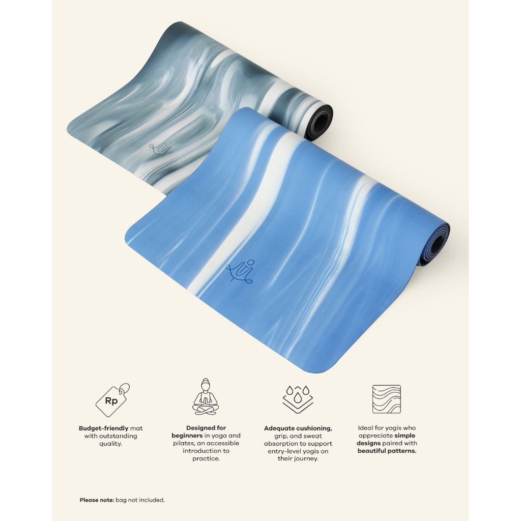 Jual theminimalistyogi | the fortitude mat 5mm | Shopee Indonesia