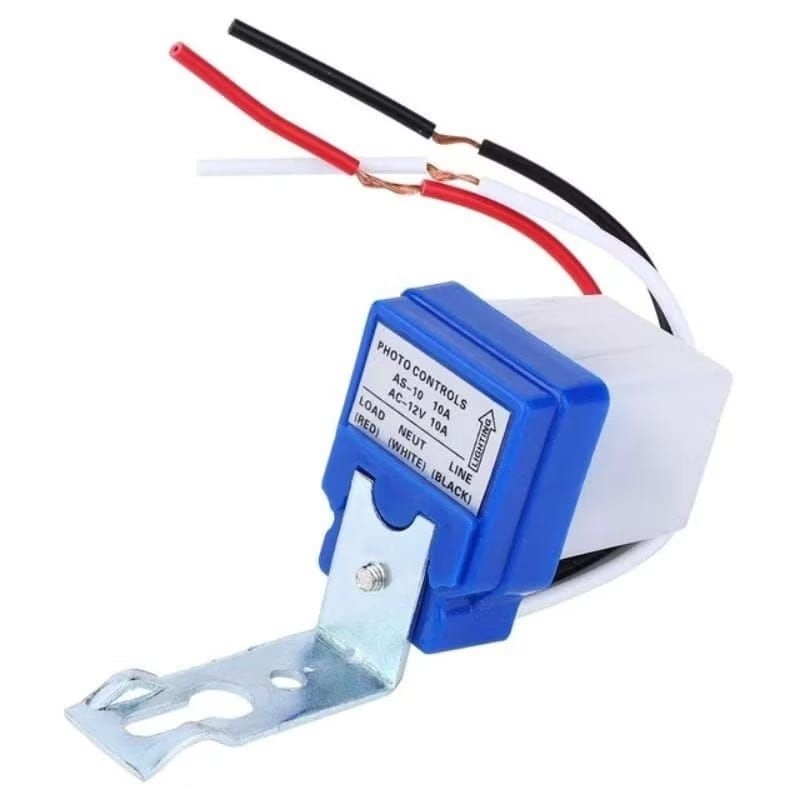 Jual Sensor Lampu Otomatis Day Light Switch Sensor Cahaya AS-10 AC-220V ...