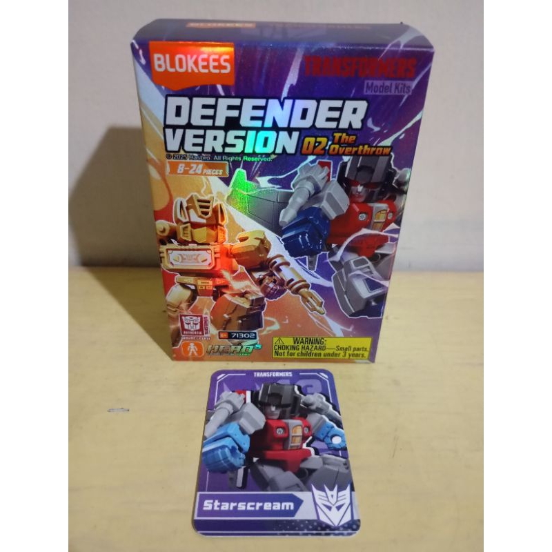 Jual Buluke transformers GVD 02 Starscream Regular | Shopee Indonesia