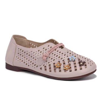 Flat Shoes Wanita Rajut Premium Sepatu Cewek Nyaman Seharian Anti Gerah Model Korea SK 068