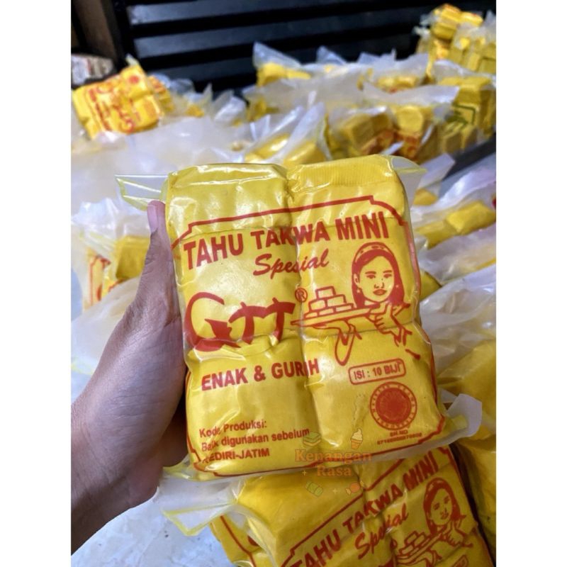 Jual Tahu Kuning Tahu Takwa Mini Asli Kediri Isi 10 Biji | Shopee Indonesia