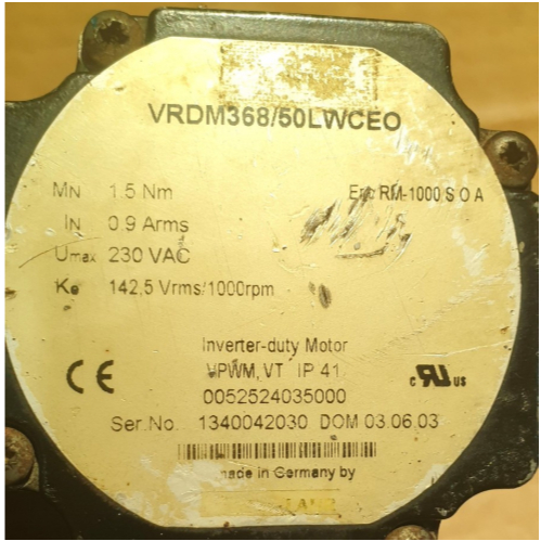 Jual Berger Lahr / SIG positec VRDM 368/50 LWC stepper motor | Shopee ...