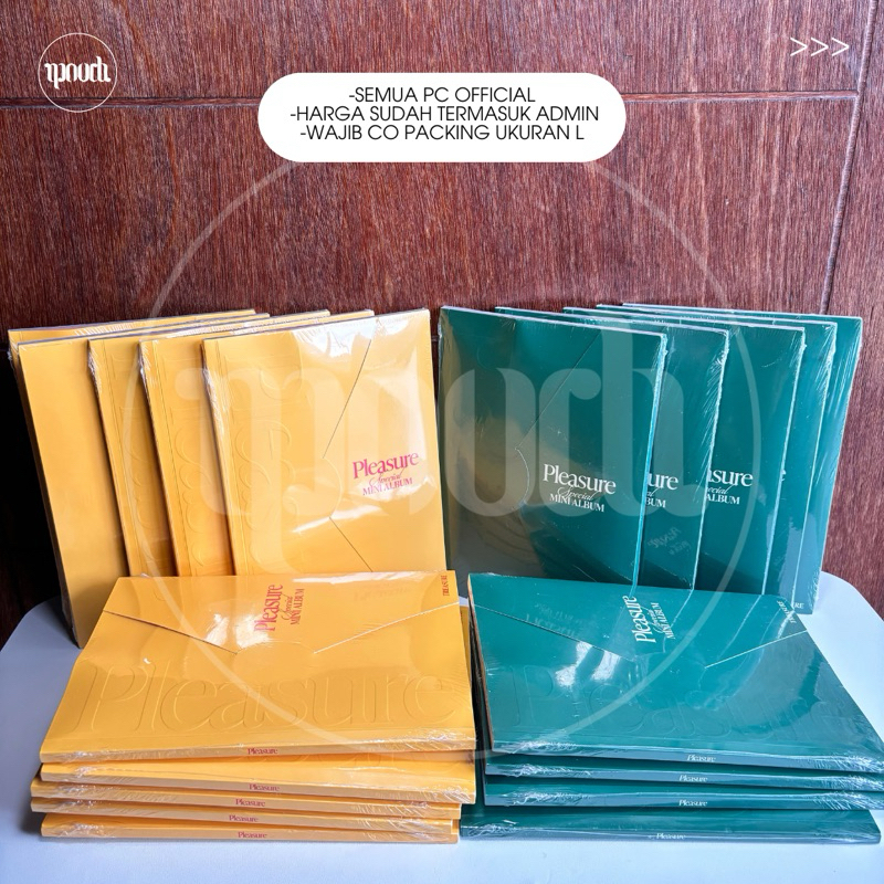 Jual PLEASURE TREASURE ALBUM SEALED UNSEALED | Shopee Indonesia