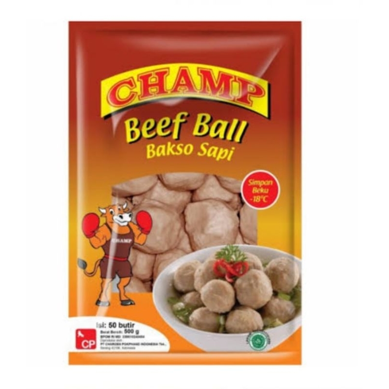 Jual champ beef ball & cham baso ayam | Shopee Indonesia