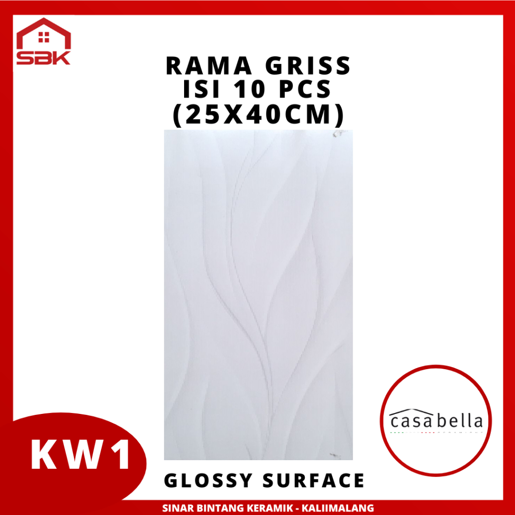 Jual Keramik Dinding Kamar Mandi 25x40 Rama Griss | Shopee Indonesia