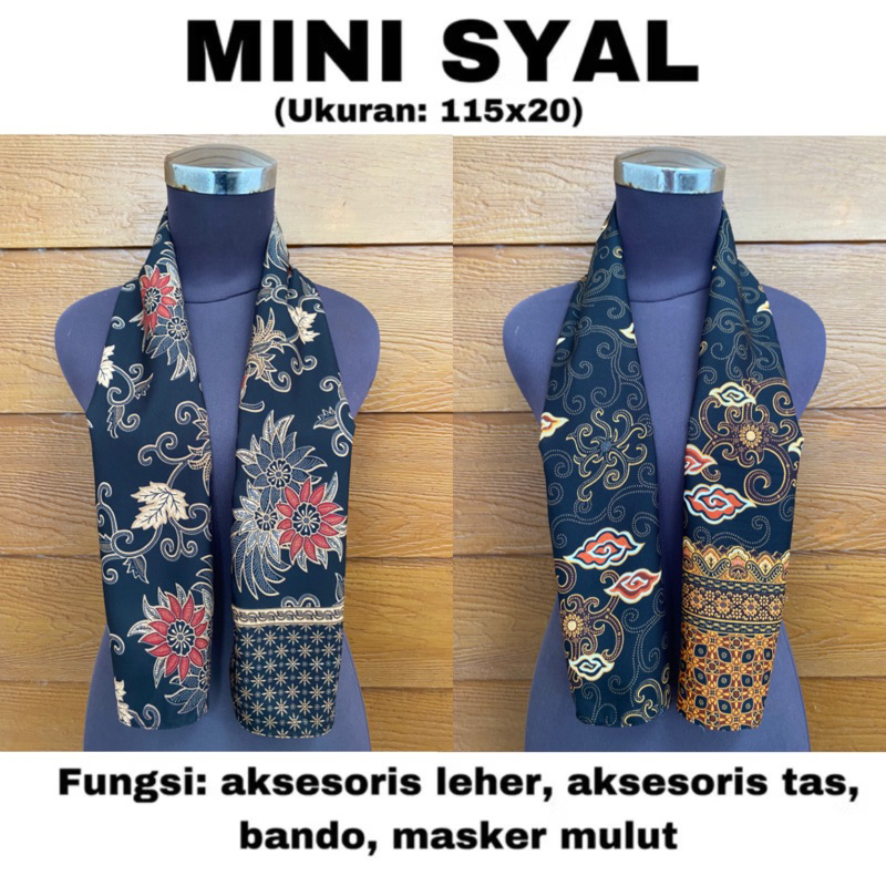 Jual MINI SYAL/MINI SCRAFT syall motif wanita leher neckscarf fashion ...