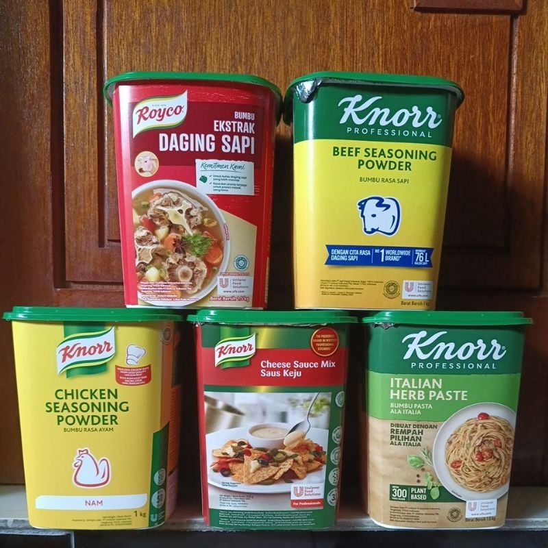 Jual knorr & Royco professional berbagai varian 1kg & 1,5kg | Shopee ...