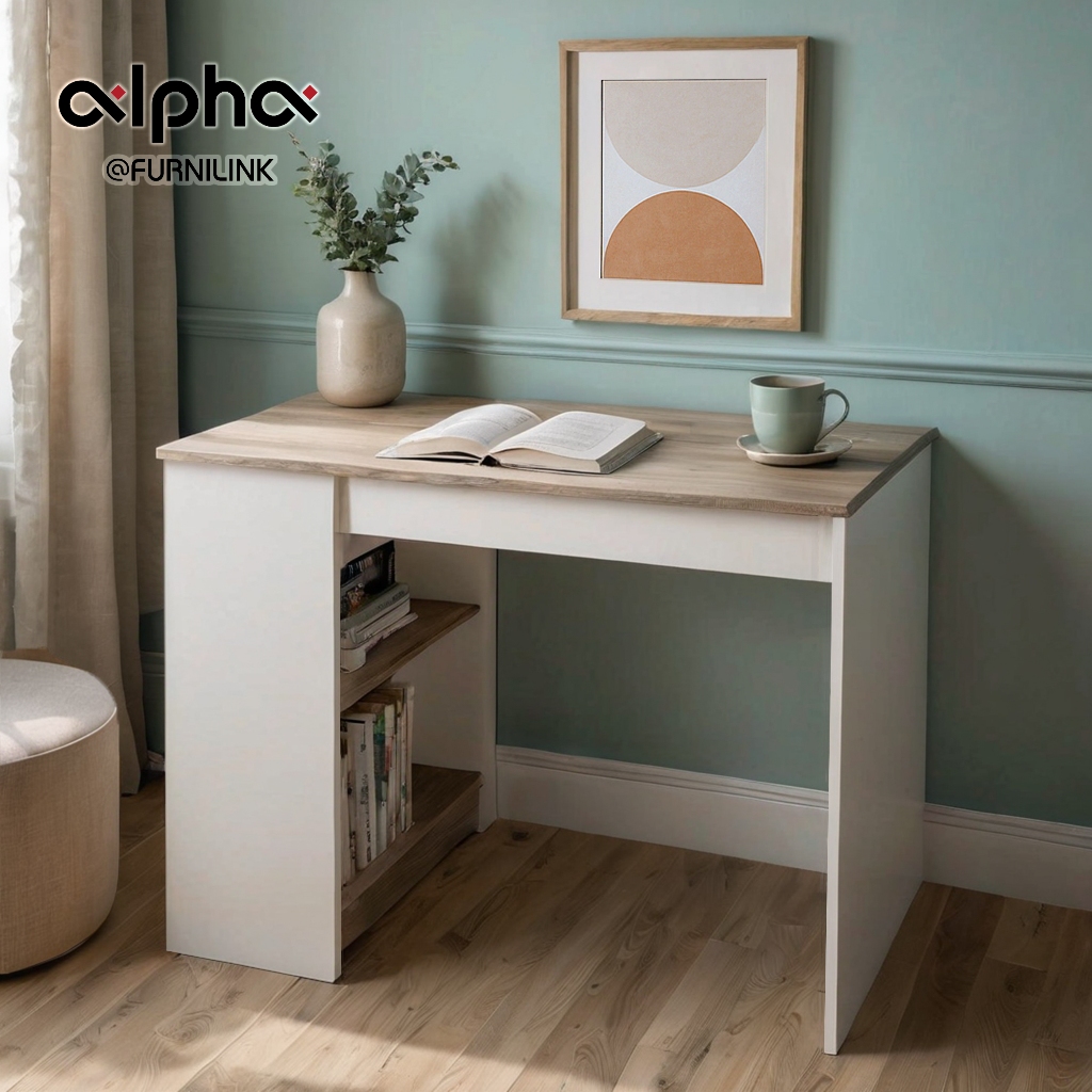 Jual AGIO - Paket Meja Belajar Alpha Series (Home Desk) + Loker (RSG) 4 ...