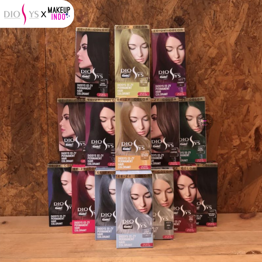 Jual Diosys Semir Rambut Cat Pewarna Rambut Hair Color Permanent ...
