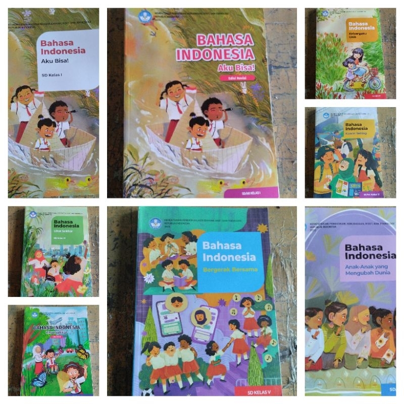 Jual Buku siswa bahasa Indonesia sd kls 123456 kurikulum merdeka ...